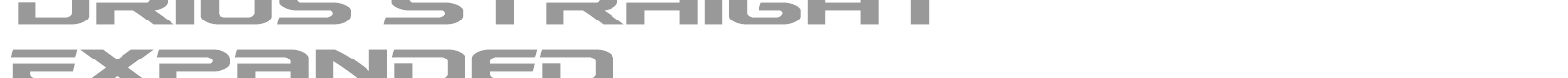 Drius font preview