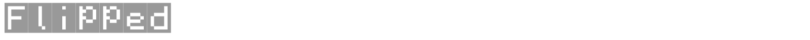 Flipped font preview
