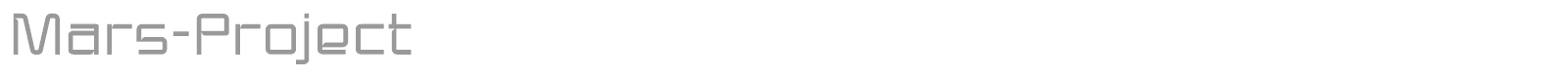 Mars Project font preview