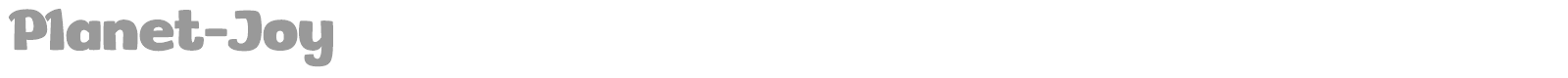 Planet Joy font preview