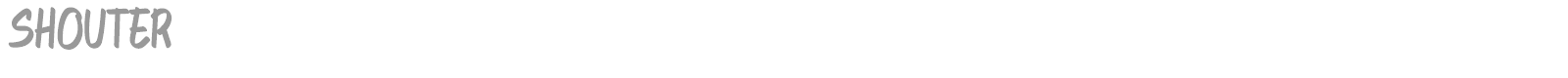Shouter font preview