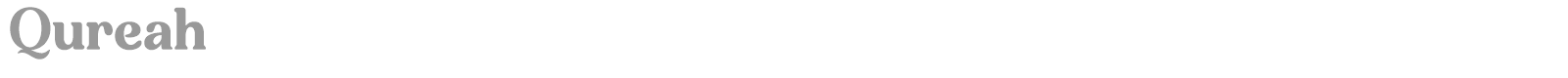 Qureah font preview