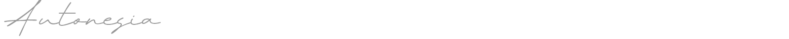 Autonesia font preview