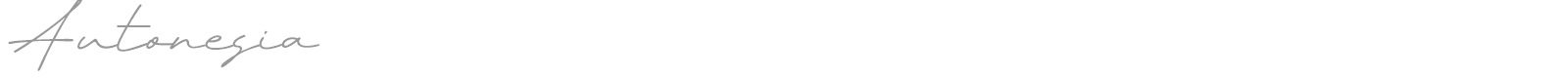 Autonesia font preview