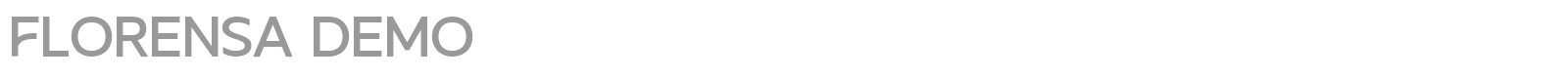 Florensa font preview