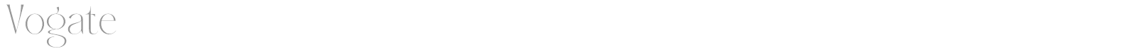 Vogate font preview