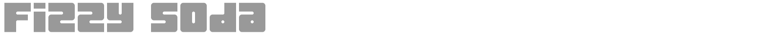 Fizzy Soda font preview