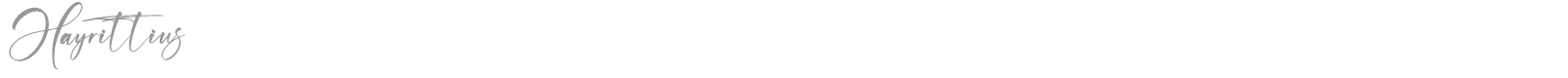 Hayrittius font preview