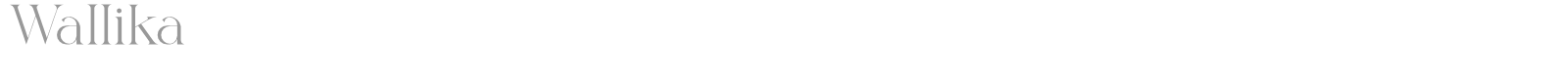 Wallika font preview