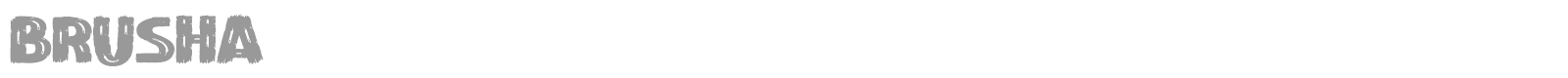 Brusha font preview