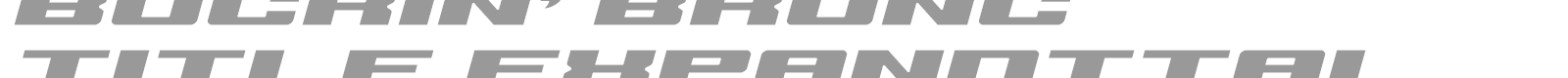 Buckin' Bronc font preview