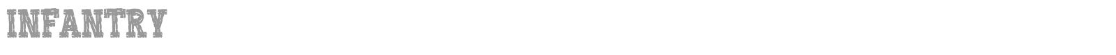 Infantry font preview