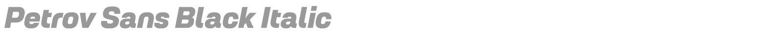 Petrov Sans font preview