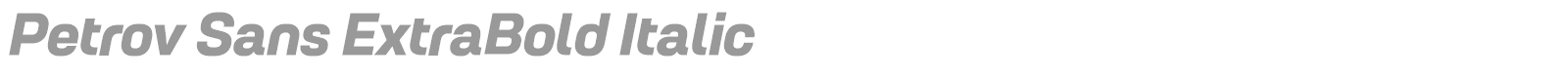 Petrov Sans font preview
