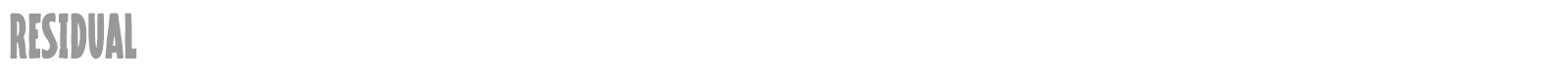 Residual font preview
