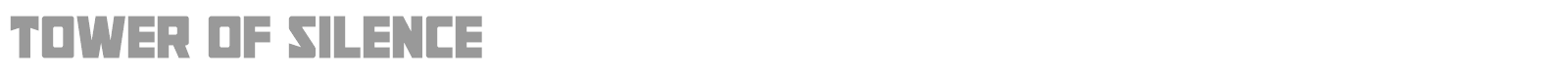 Tower of Silence font preview