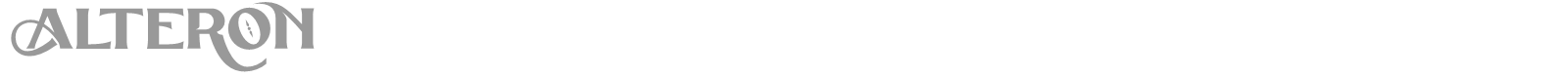 Alteron font preview
