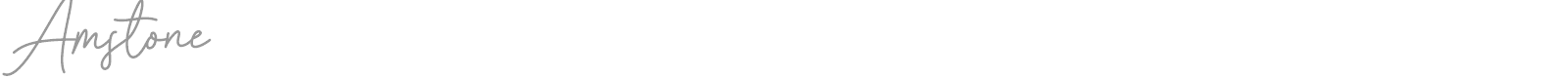Amstone font preview
