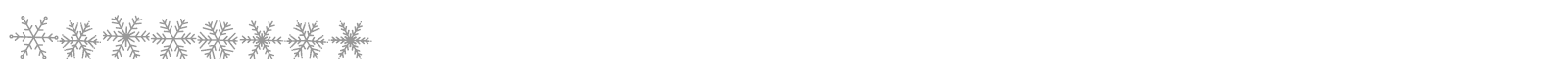 Snowline font preview