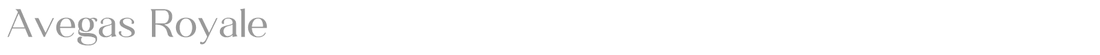 Avegas Royale font preview