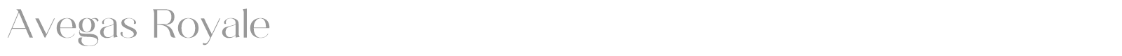Avegas Royale font preview