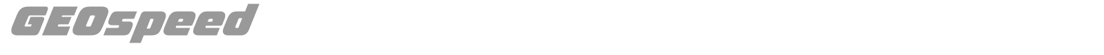 GEOspeed font preview