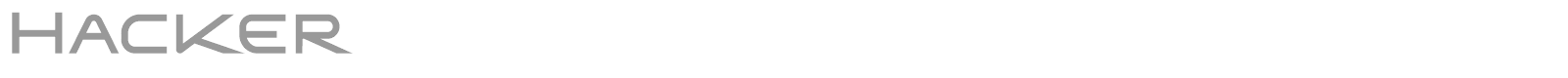 Hacker font preview