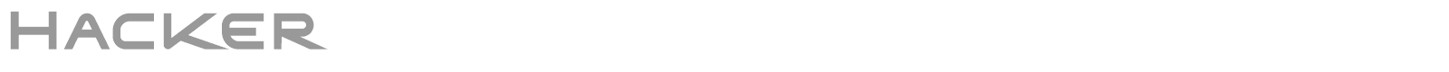 Hacker font preview
