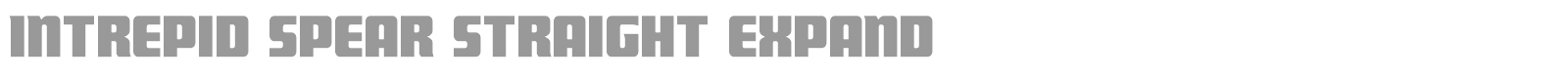 Intrepid Spear font preview