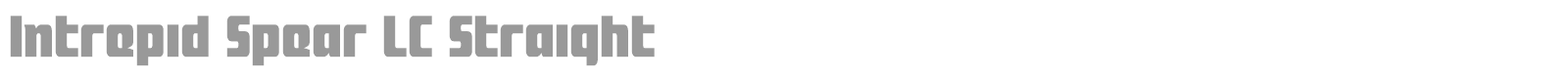 Intrepid Spear font preview