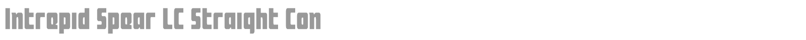 Intrepid Spear font preview