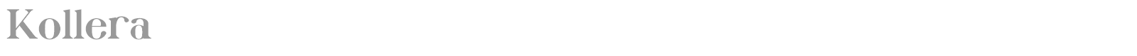 Kollera font preview
