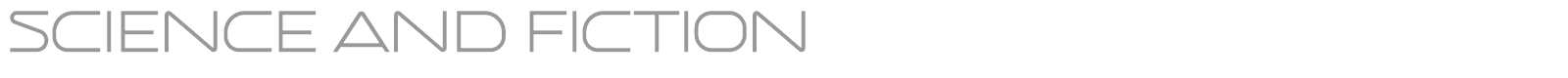 Science And Fiction font preview