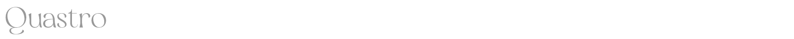 Quastro font preview