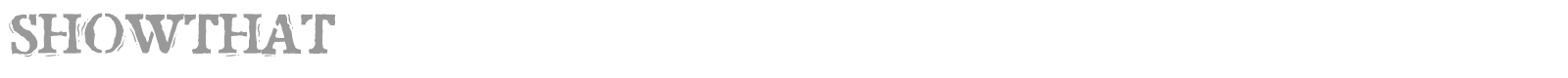 Showthat font preview