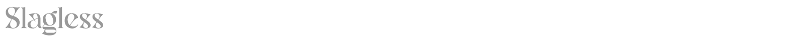 Slagless font preview