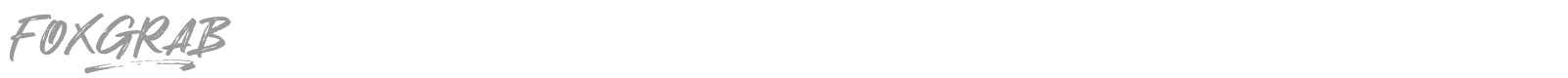 Foxgrab font preview