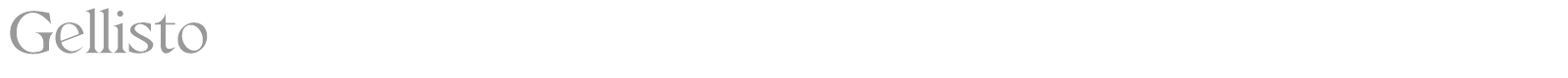 Gellisto font preview