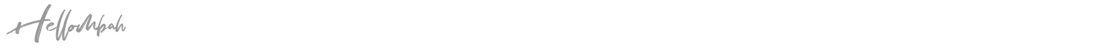 Hellombah font preview
