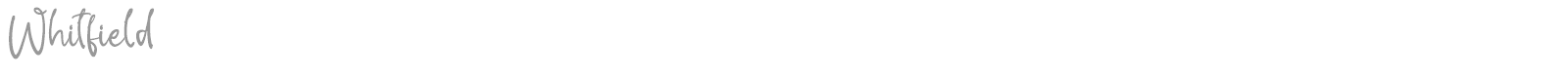 Whitfield font preview