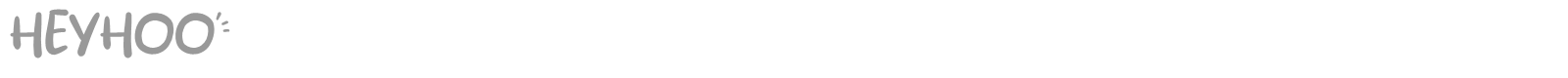 Heyhoo font preview