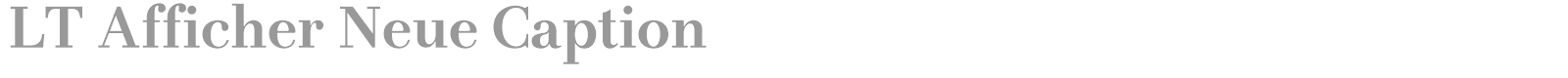 LT Afficher Neue font preview