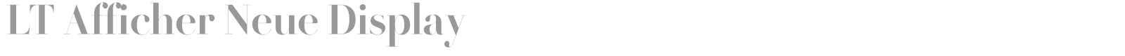 LT Afficher Neue font preview