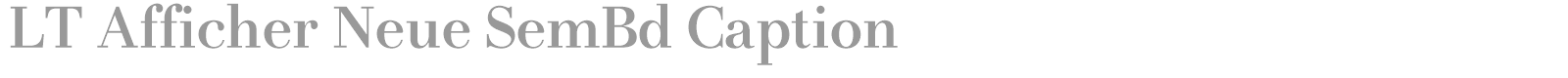 LT Afficher Neue font preview