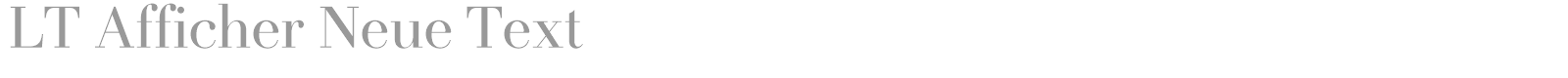 LT Afficher Neue font preview