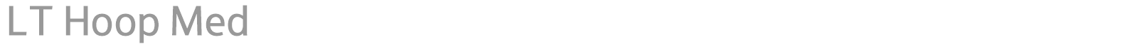 LT Hoop font preview