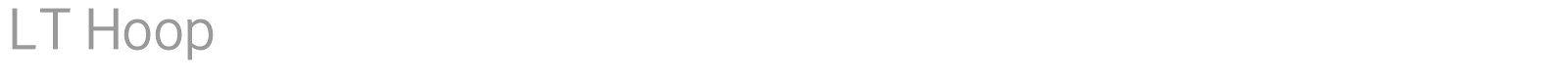 LT Hoop font preview
