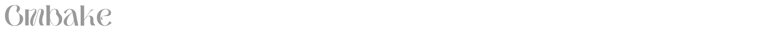 Ombake font preview