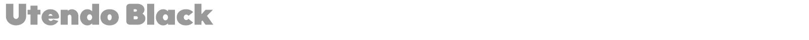 Utendo font preview