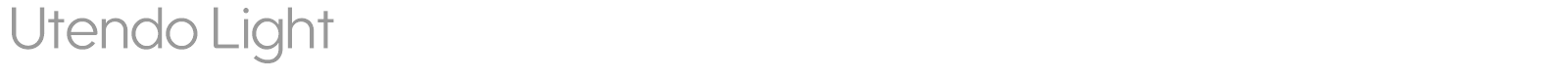Utendo font preview
